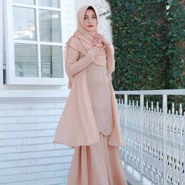 Sarah Dress dari Glizz Hijab