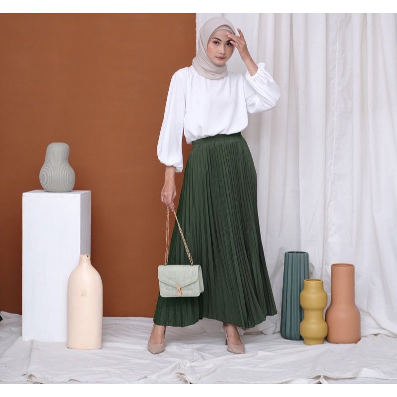 Rok Plisket Premium | Rok Premium Best Seller