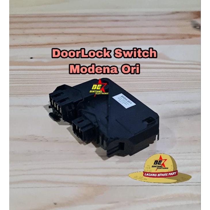 Doorlock Switch Mesin Cuci Modena SFDS 001 Original Door lock Pintu