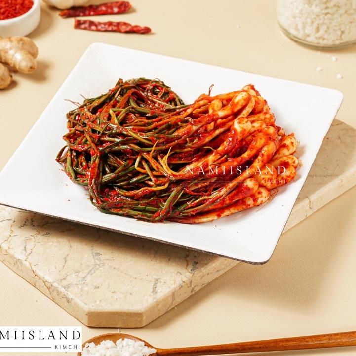 

Big Sale Kimchi Lokio / Dalle / Chives 200gr HALAL