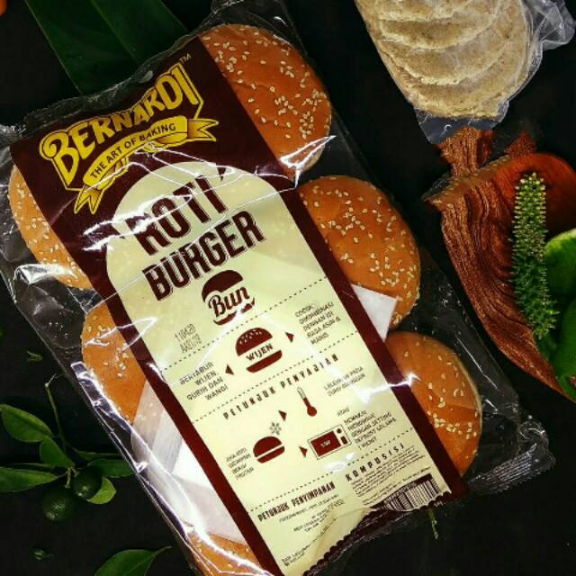 

Paket Roti Burger Bernard with Beef