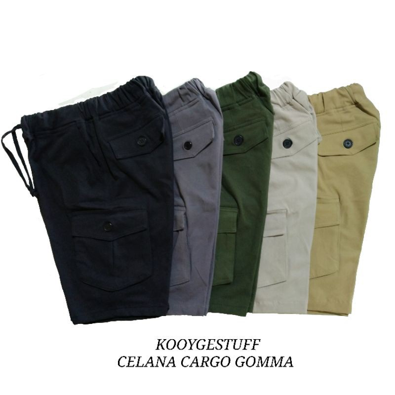 celana Cargo Pendek Pria Boardshort  Army Loreng Ufc