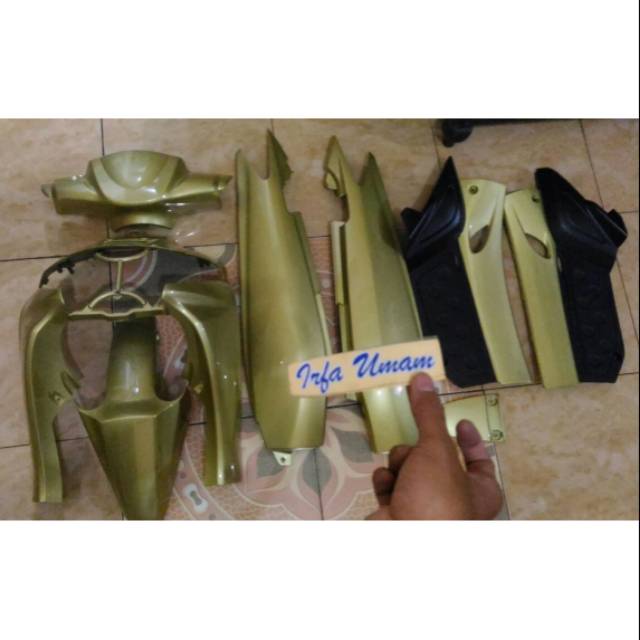 Body nouvo lele gold original indonesia