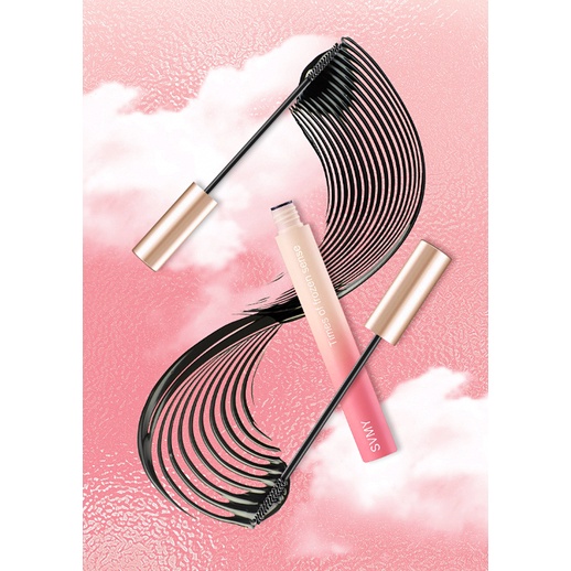 SVMY Pink Gold Long Maskara Lash Slender Curling Mascara Waterproof LA180 723