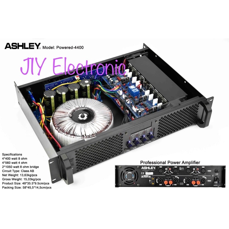 Power Ashley 4 Channel Powered-4400 Original