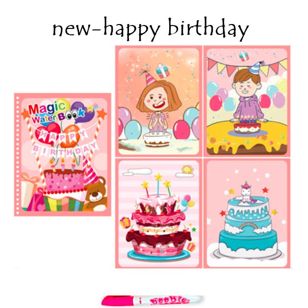 [ORGM] MOTIF BARU!!! Magic Water Book Buku Cerita Mewarnai