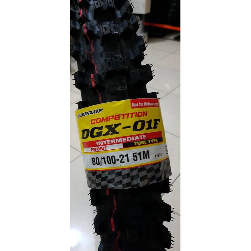 ban luar trail DGX DUNLOP TRAIL ring21  ukuran ban 80/100-21