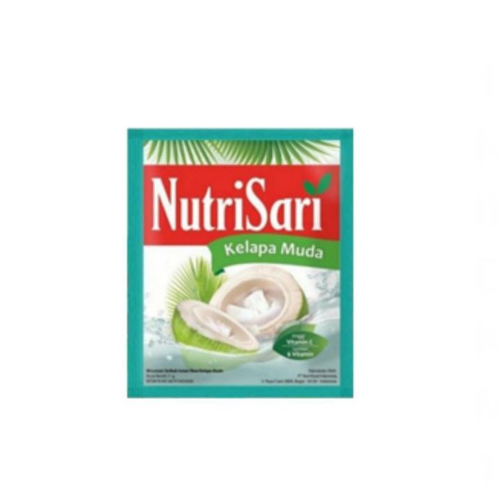 

NUTRISARI INSTANT DRINK KELAPA MUDA SACHET 11 GRAM