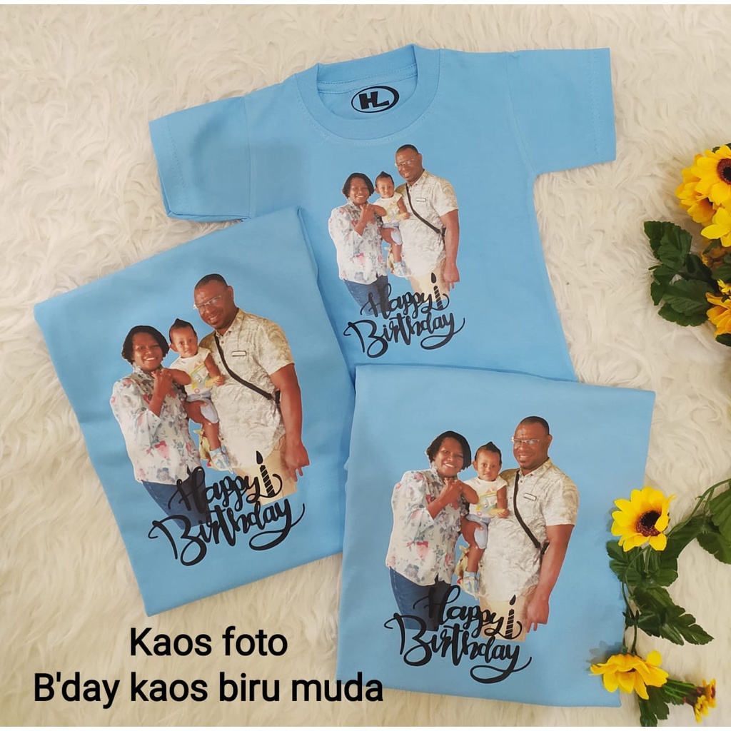 Kaos Foto Keluarga By Request Desain