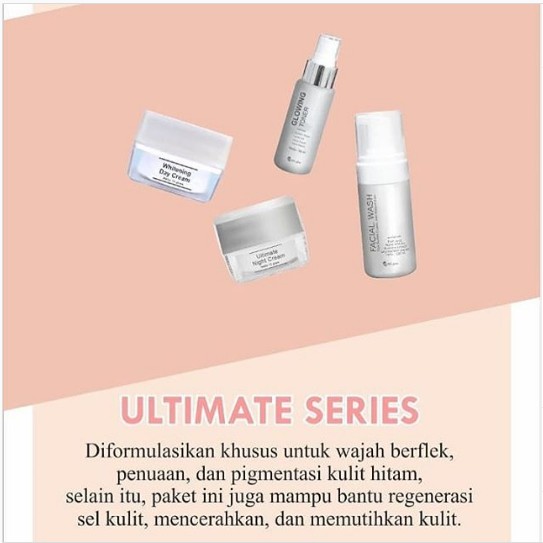 Ms Glow PAKET ULTIMETE MS GLOW CREAM WAJAH FLEK