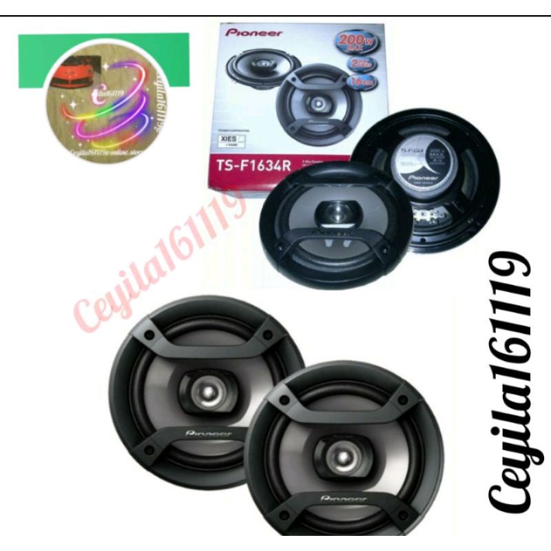Speaker Pioner TS-F1634R 6 Inch Full Bass Original Mobil Calya/Sigra