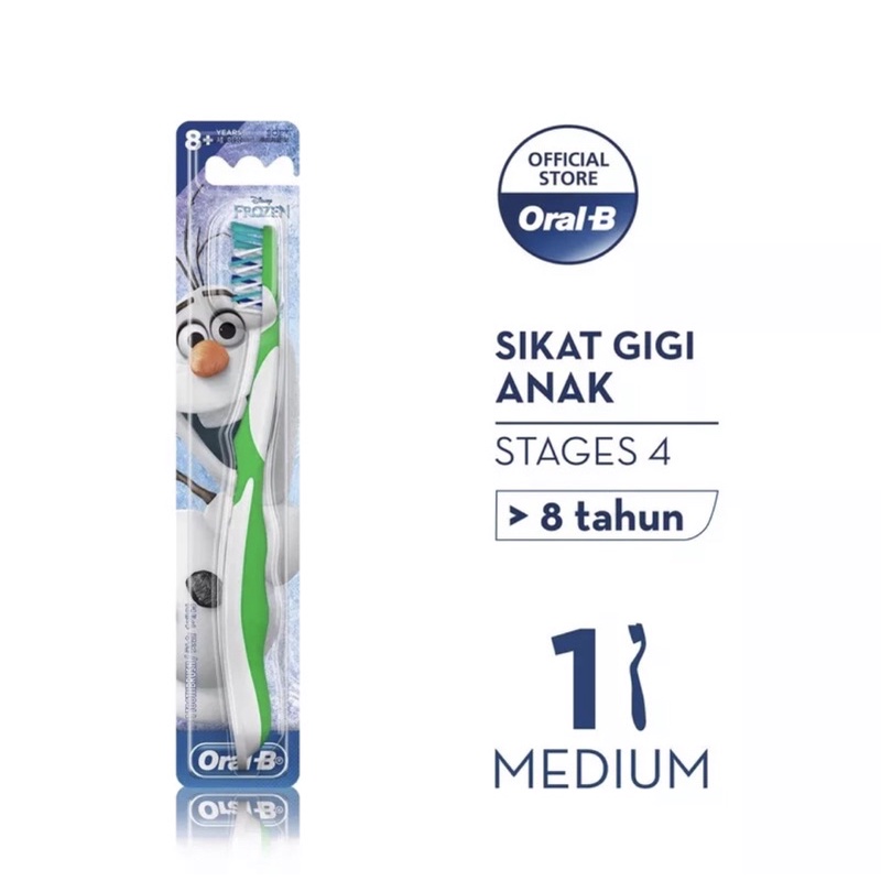 Sikat gigi Oral-B bayi / anak Stage 1 2 3 4