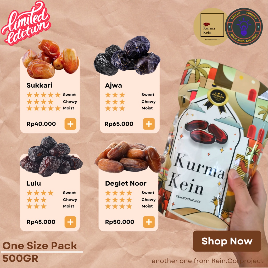 

Kurma Everyday (500gr)