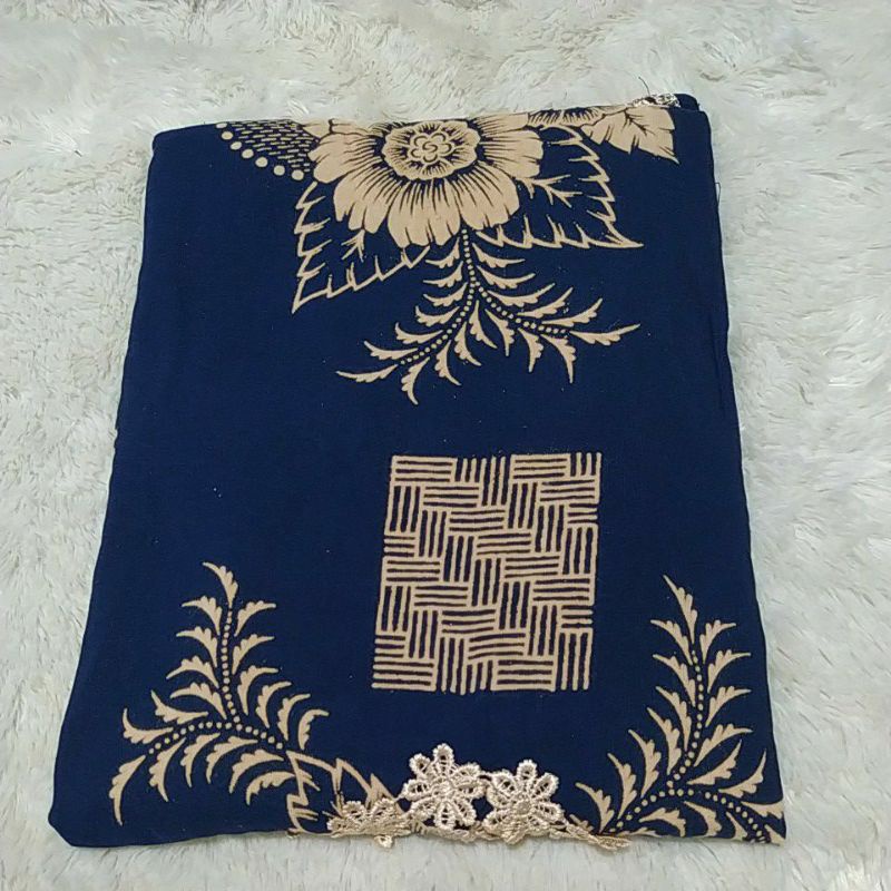 Longdress Arabian Jumbo  Ld 130 | Longdress Renda Jumbo | Daster Arab Jumbo |-Navy