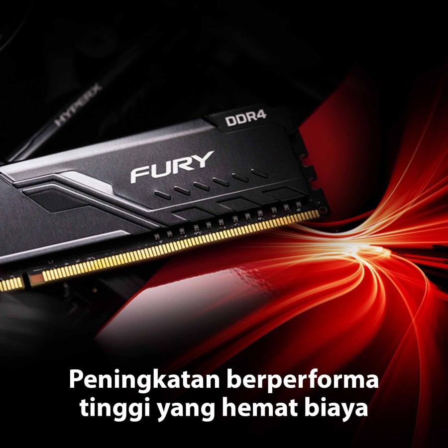 Kingston HyperX Fury Black 16GB DDR4 2666MHz 8GBx2