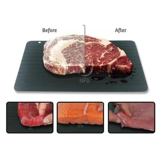 DEFROSTING TRAY / DEFROST PLATE FAST PELUNAK MAKANAN BEEF IKAN FREEZER YAKINIKU SALMON ALAT DAPUR