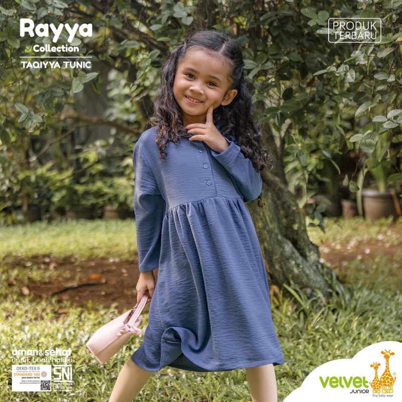 TAQIYYA TUNIC | VELVET JUNIOR RAYYA COLLECTION/IED COLLECTION