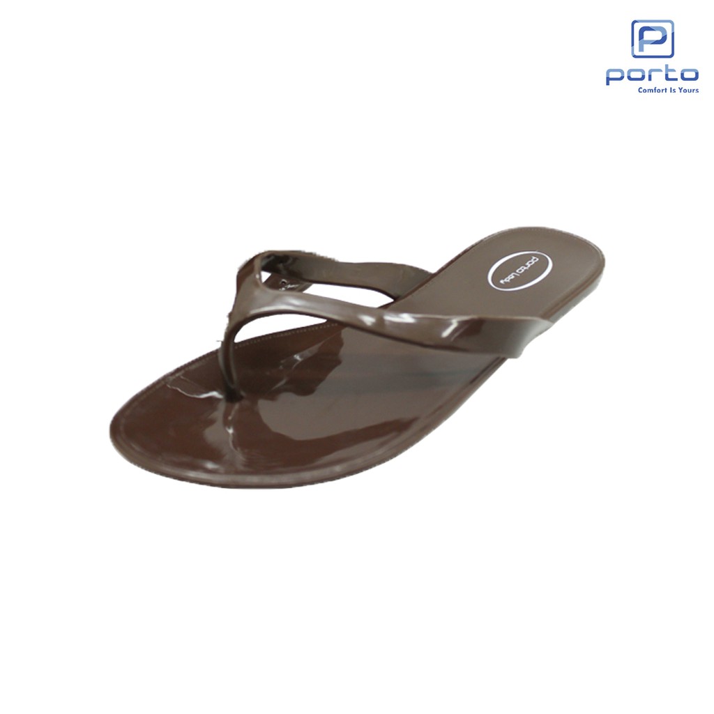 

Porto - Sandal Jepit Karet Flat Wanita WOS