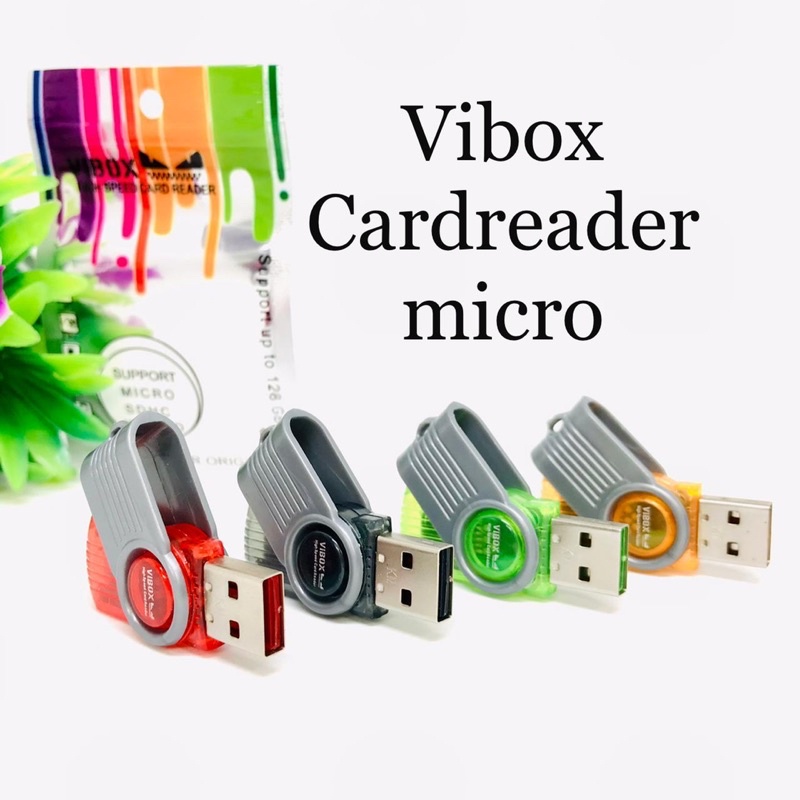 CARD READER MICRO SD VIBOX CR-11 UNTUK SEMUA MEMORY HP ANDROID ALL BRAND SUPPORT UP TO 512GB