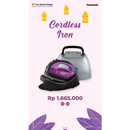 Cordless Iron (Setrikaan tanpa kabel)
