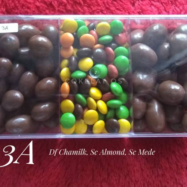 

Paket coklat 3 sekat