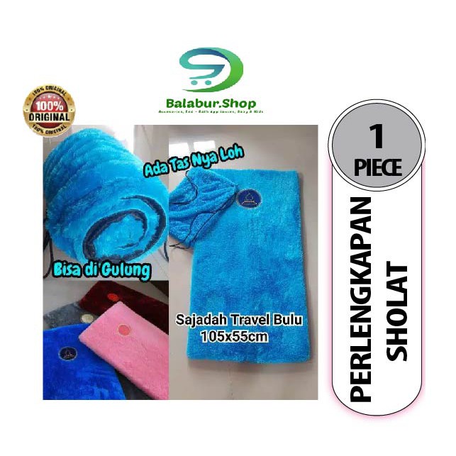 Sajadah Tebal Bulu Rasfur / Perlengkapan Sholat / Lembut / Tebal / Sajadah Traveling / #85