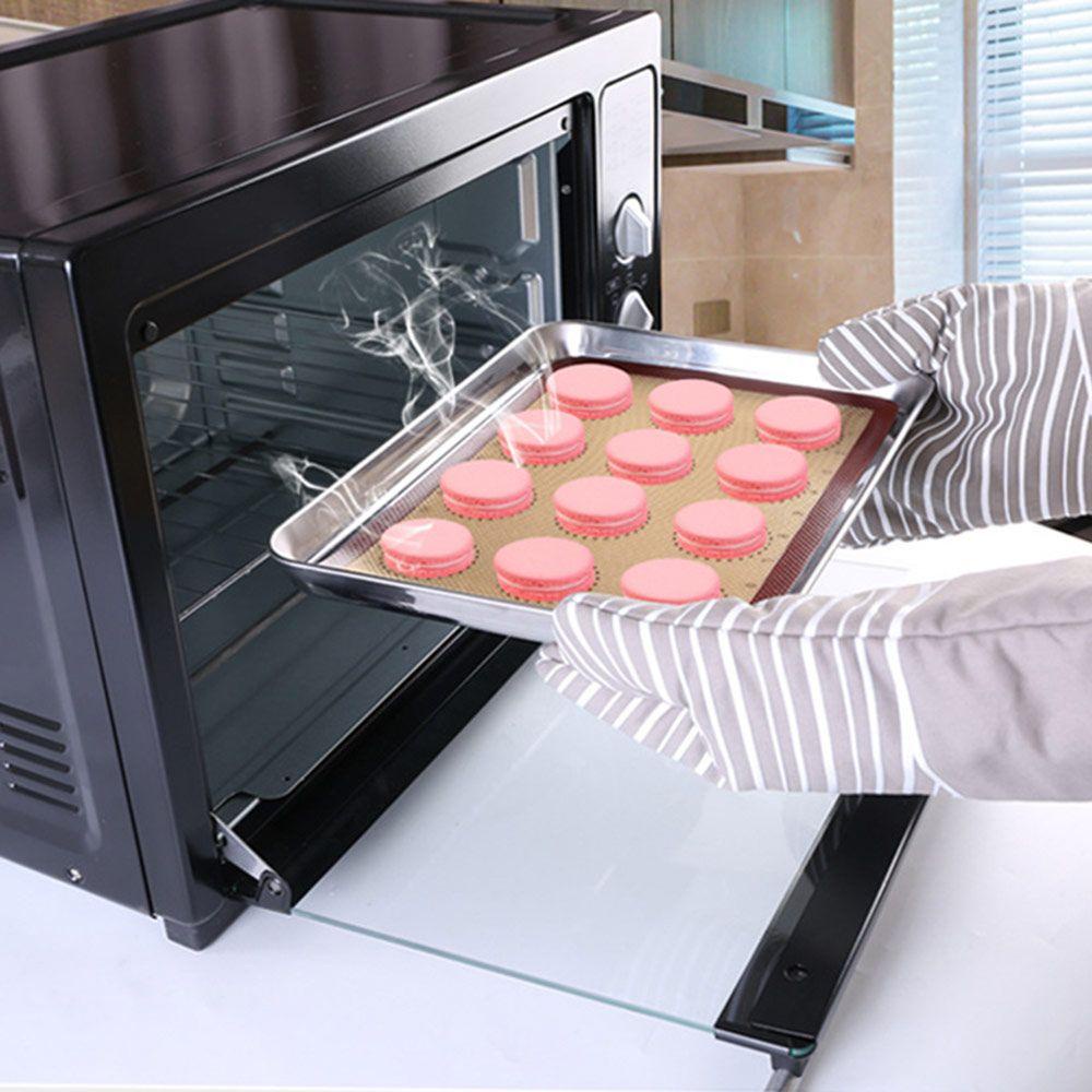 Solighter Silicone Baking Mat Besar Adonan Roti Rolling Oven Liner Fondant Mat Pastry Making