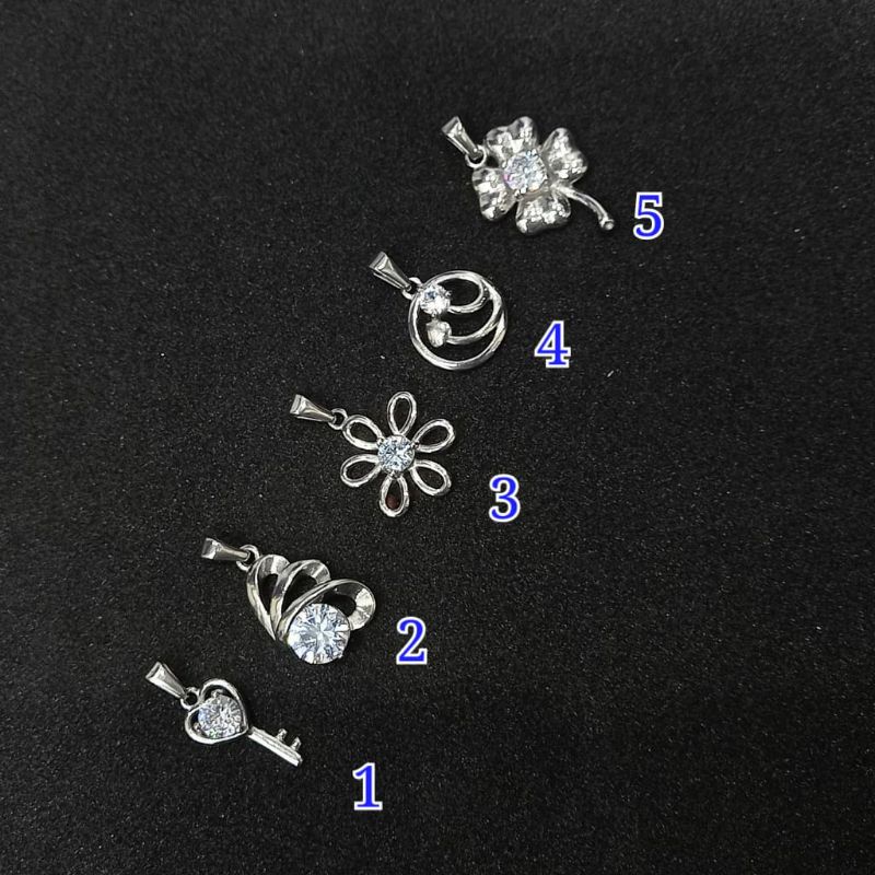 LIONTIN MATA ZIRCON SILVER TITANIUM ASLI