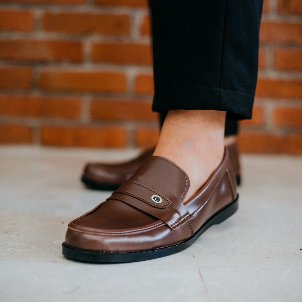 SEPATU SLIP ON PRIA CASUAL SANTAI GAYA KEKINIAN TRENDY - slip on pria