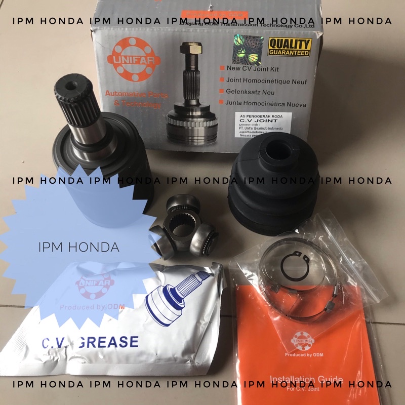 S04 CV Joint AS Roda Dalam Kanan atau Kiri Honda Civic Ferio 1996 - 2000 City Z 1996 - 2002