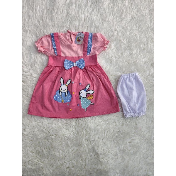 baju bayi perempuan dress baby girl jsv8