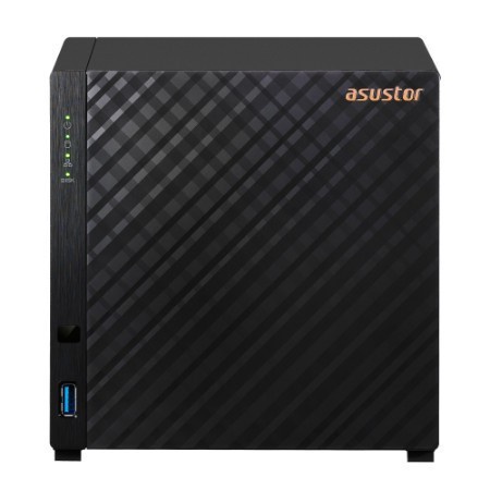 ASUSTOR AS1104T  -BAY NAS SERVER - EKSTERNAL -STORAGE 1GB - DDR4 - AS 1104T