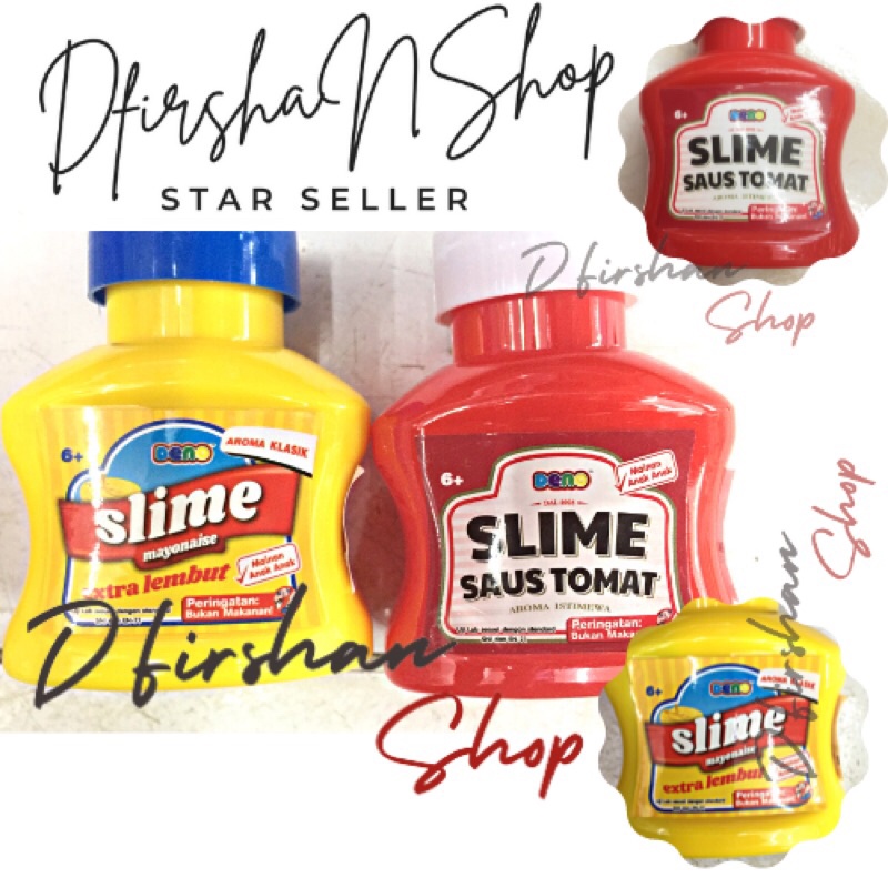 SLIME MAYO DAN SAUS TOMAT TERLANGKA(dfirshan)