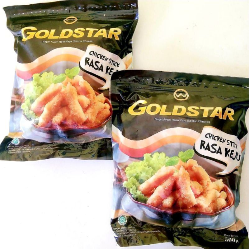 Nugget stik keju Goldstar 500gram