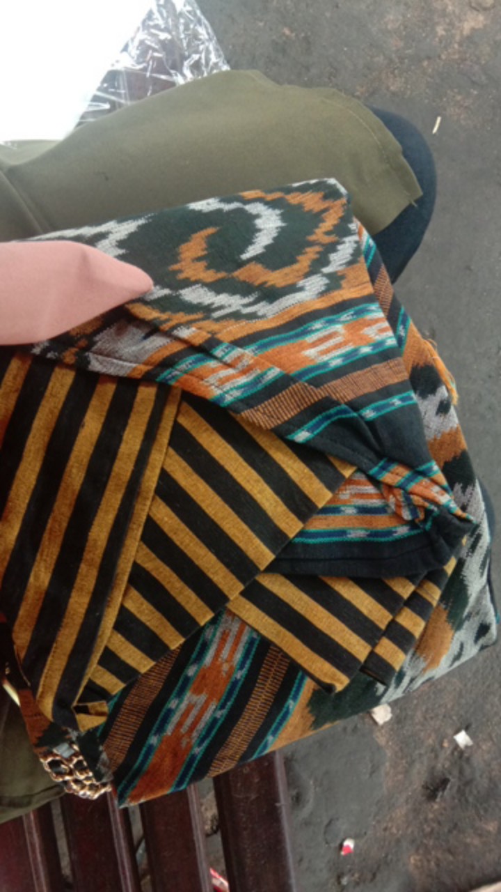 Set Couple Tenun Couple Catalinatenun Kemeja Full Tenun X Vesya Asmad