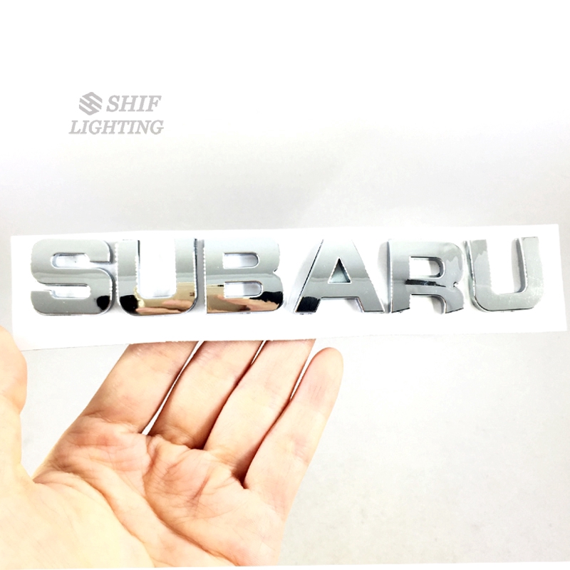 1pc Stiker Emblem Logo Subaru Bahan Abs Untuk Bagasi Belakang Mobil Subaru