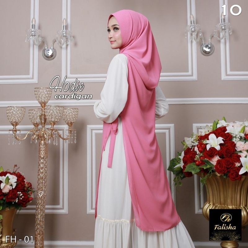 Hijab Jilbab Instan HODIE CARDIGAN Ceruty Premium Babydoll