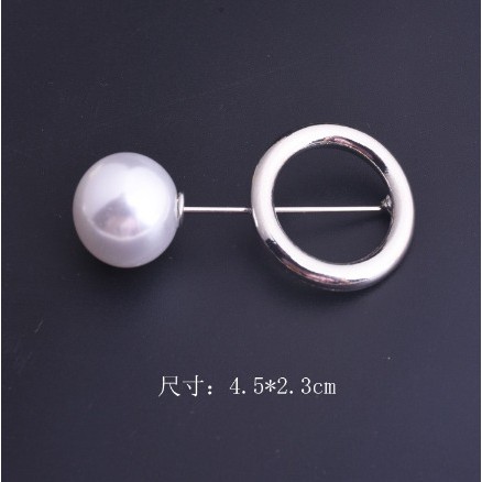 {Lav - F490} Mutiara Bros Korea Berlian / Bros Pin Pearl / Brooch Mutiara Wanita / Aksesoris Fashion-F490 B6