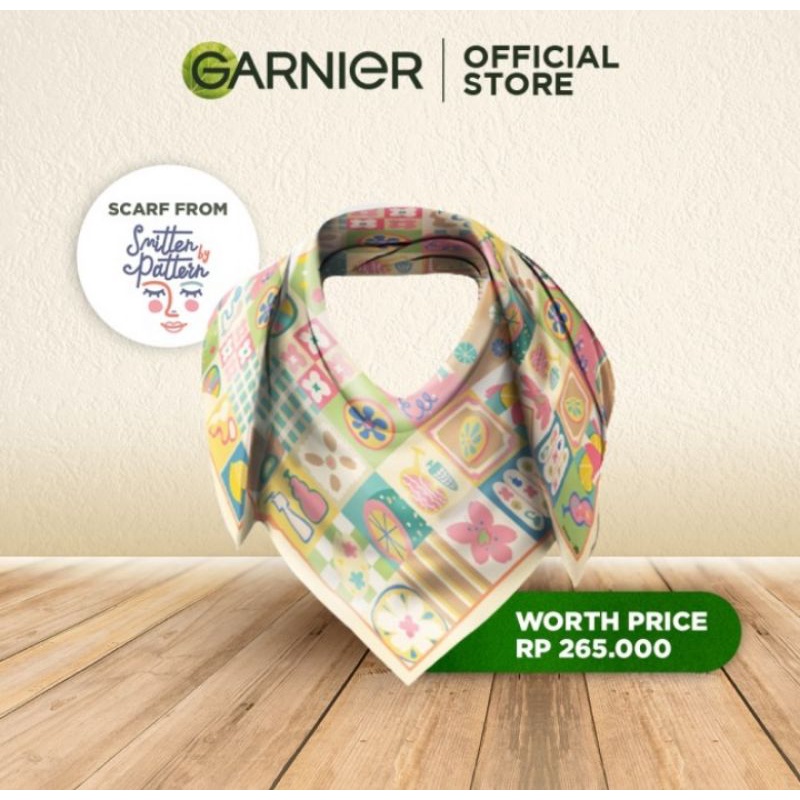 Limite Edition Exclusive Smitten by Pattern Scarf &quot;Green Lab&quot;