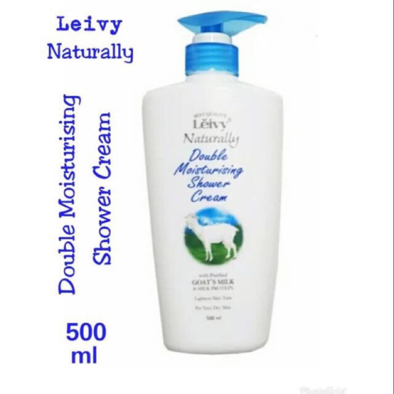 leivy shower cream 500m dan 1150ml || GOAT’S MILK'