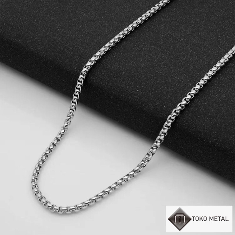 KALUNG TITANIUM ROLLO 2 MM ANTI KARAT SELAMANYA [ TokoMetal ]