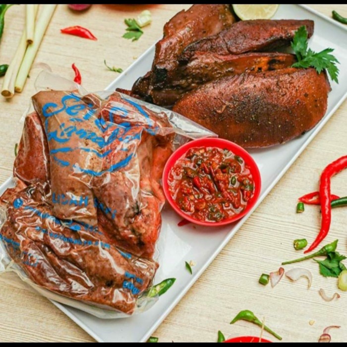 

Sei Sapi Lidah Daging Asap Lamalera Khas Kupang Vacuum 250 gr - BARU