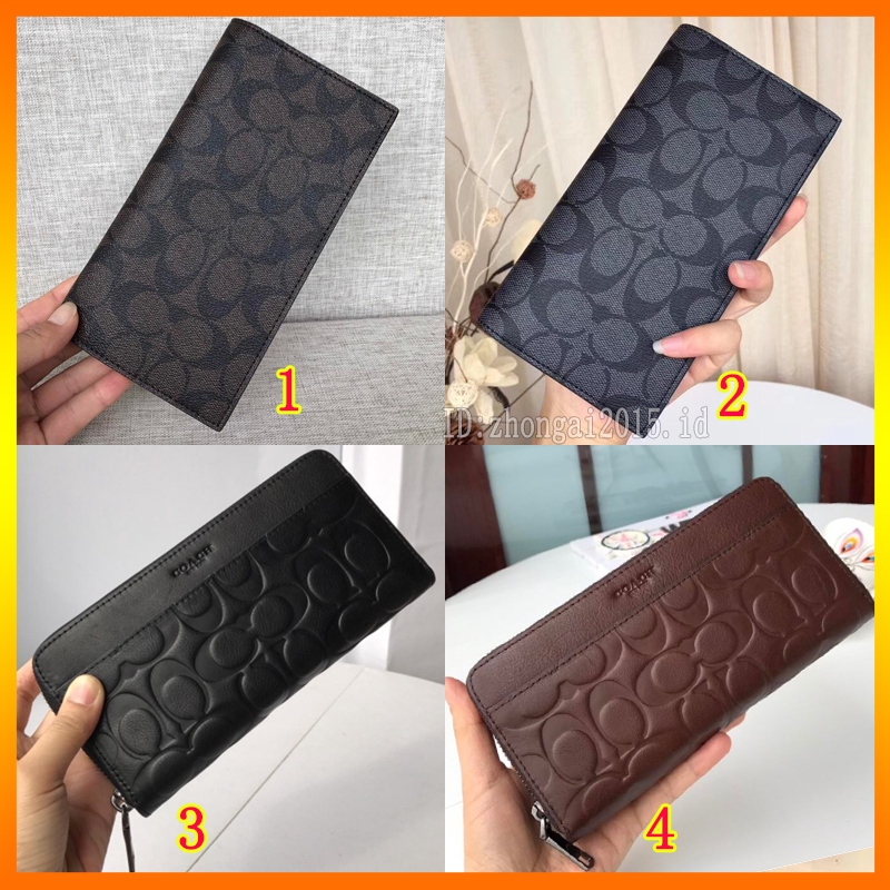 Dompet Coach / Dompet Panjang pria / F74999 F75013 / Dompet panjang pria / original