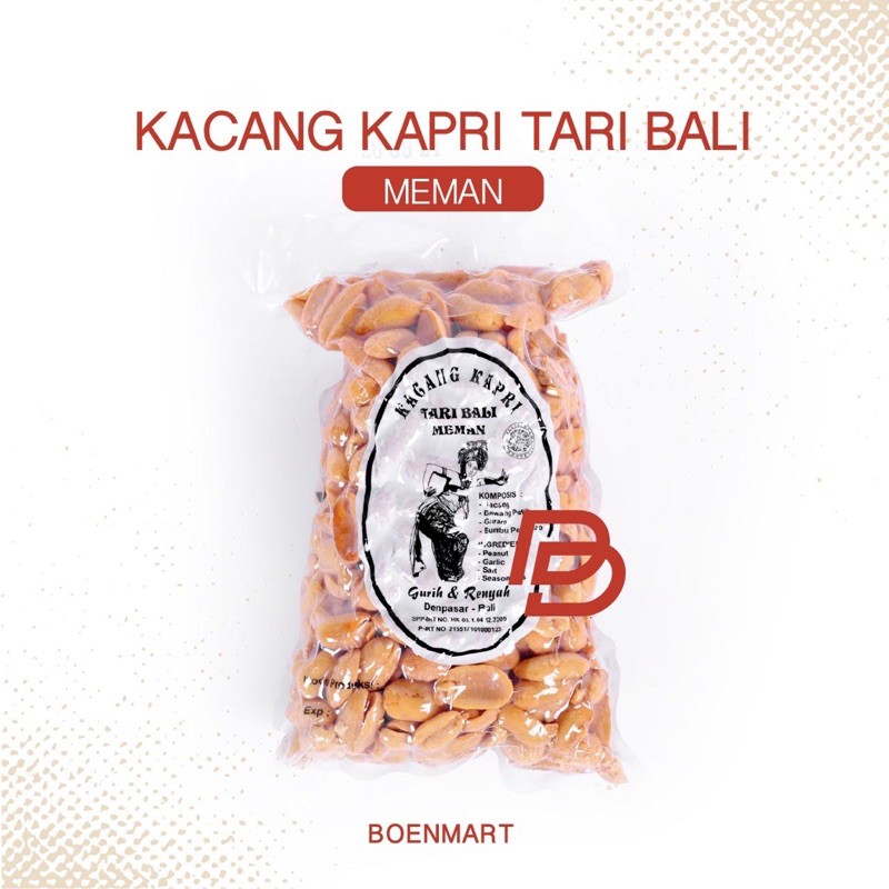 

kacang bali cap tari bali meman
