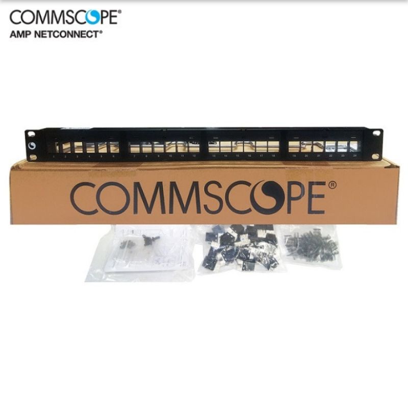 AMP Commscope Patch Panel Cat 6 Performance Category 6