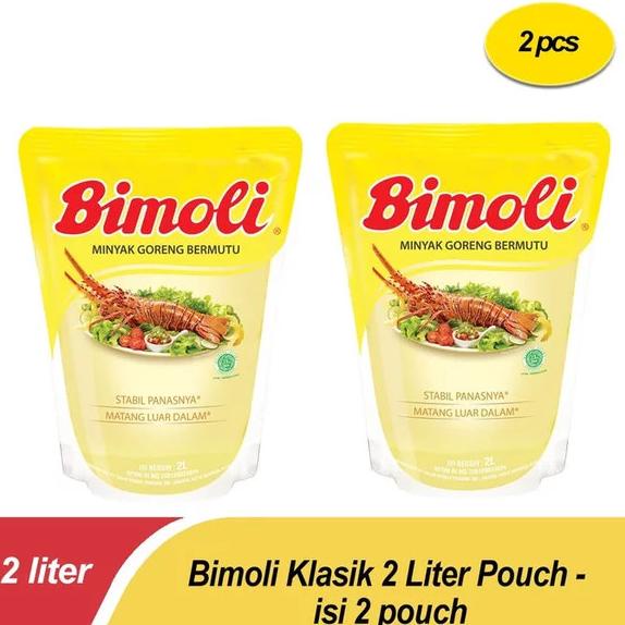 

Bimoli Klasik 2 Liter Pouch - isi 2 pouch