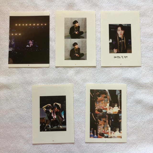 IDEAL CUT TOUR BOOK POSTCARD WONWOO SEVENTEEN