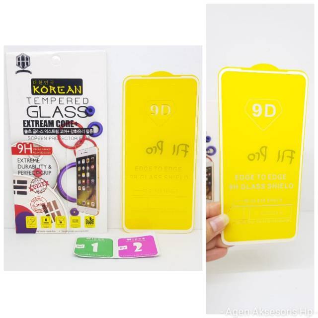 KOREAN Tempered Glass Oppo F11 Pro 6.53&quot; FULL SCREEN Guard TG 5D Oppo F11 Pro FULL GLUE Anti Gores