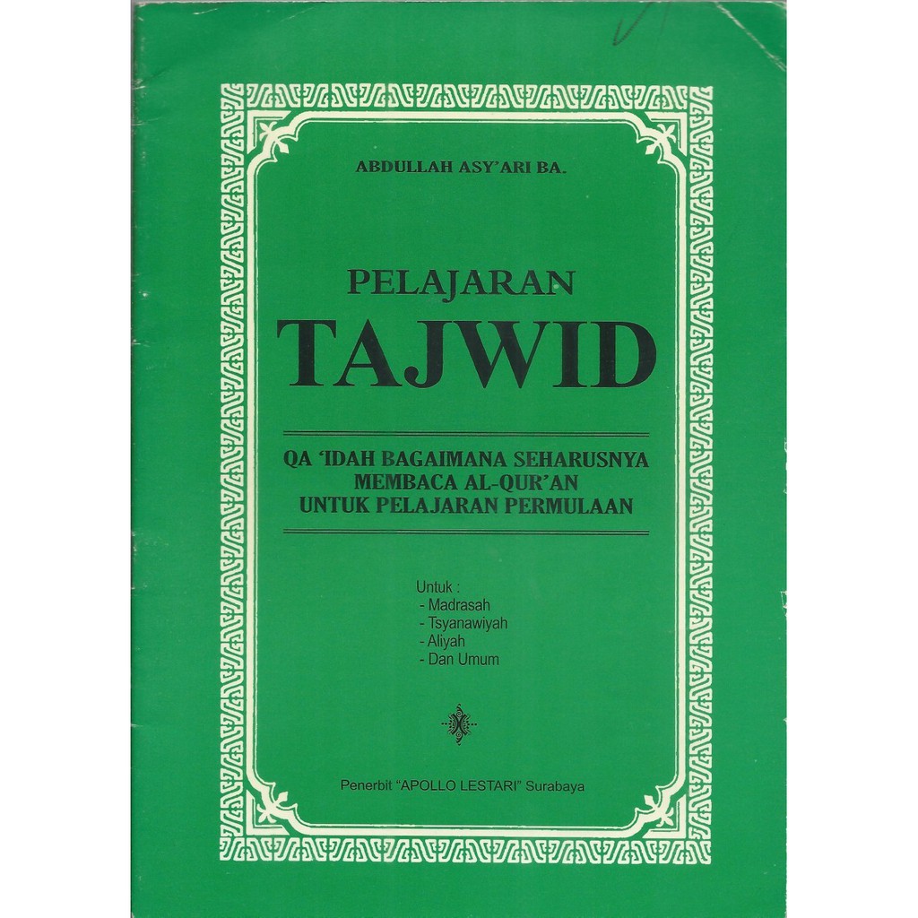 Pelajaran Tajwid ABDULLAH ASY'ARI