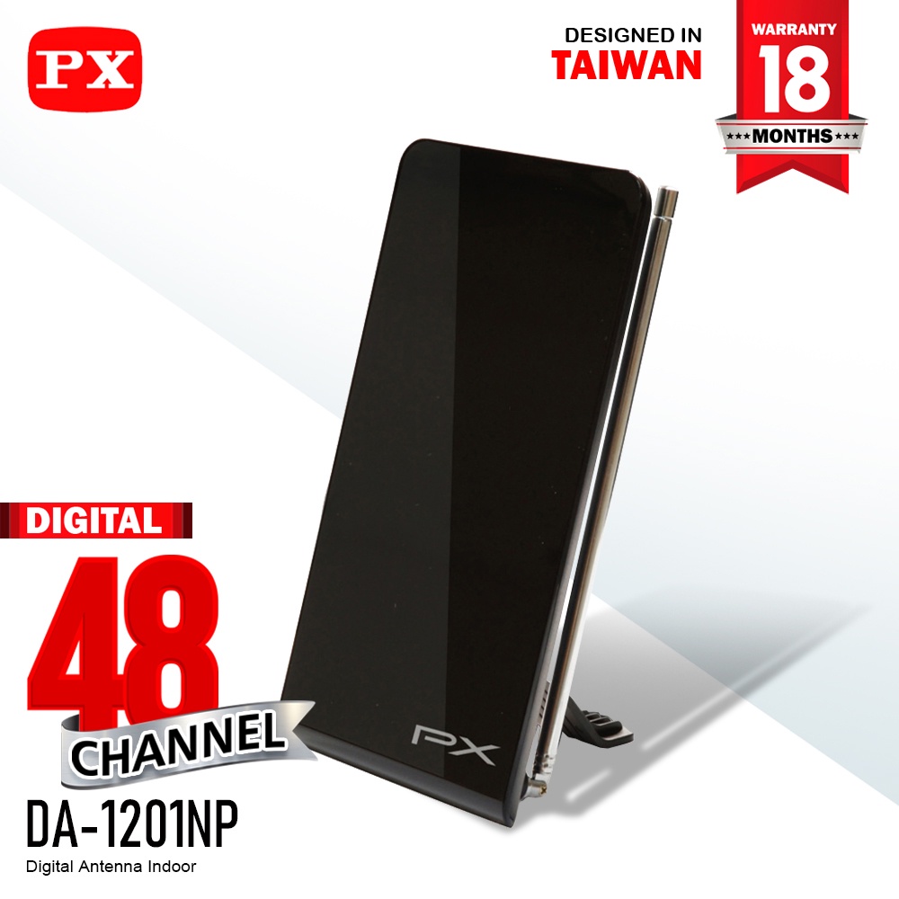 ANTENNA ANTENA TV DIGITAL INDOOR DALAM PX DA-1201NP 1201 NP